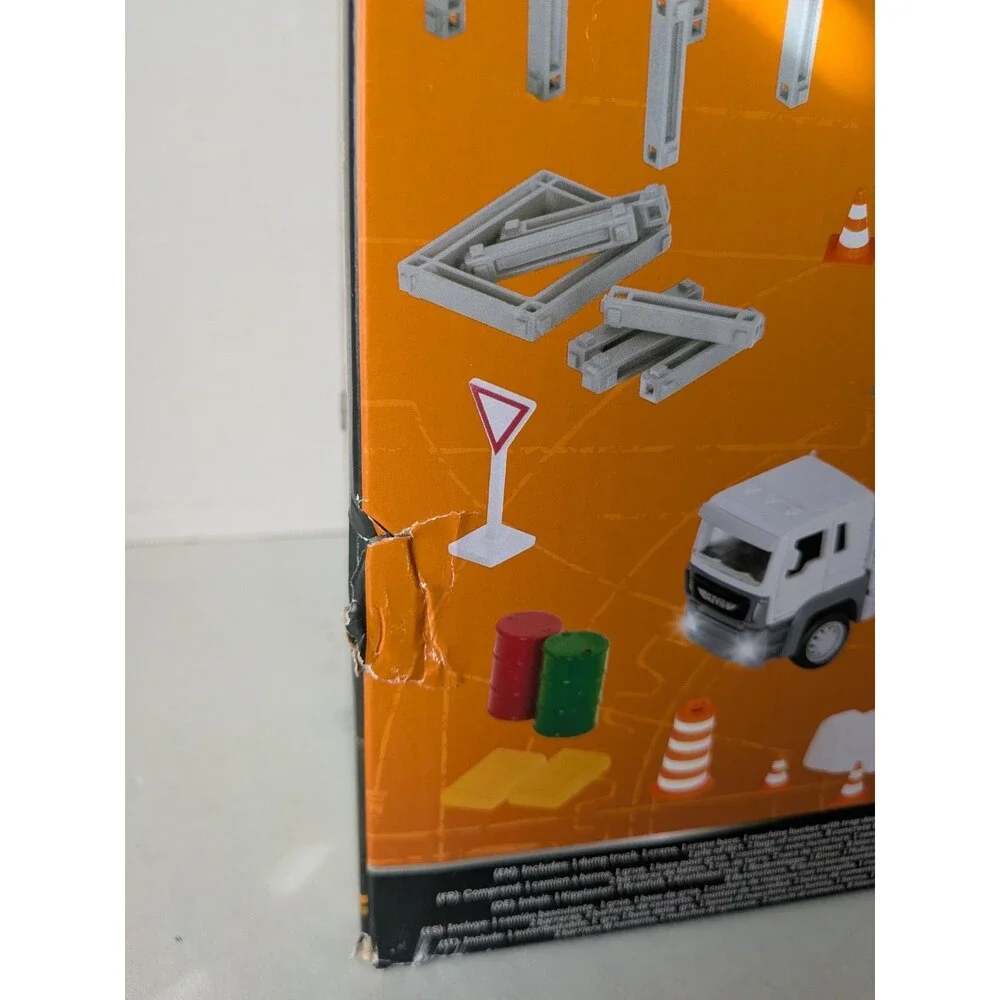 DRIVEN Battat 62 Pc CONSTRUCTION CRANE Playset Exclusive DUMP TRUCK